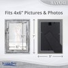 Icona Bay 6x4 Picture Frames (Azure Grey, 3 Pack) Cape