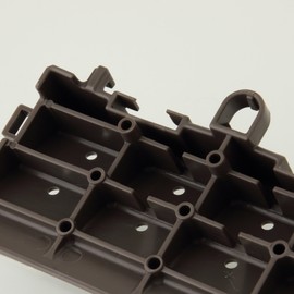 Iris Ohyama uddopaneru Deck Premier End Parts Straight Gray PWE – 300S