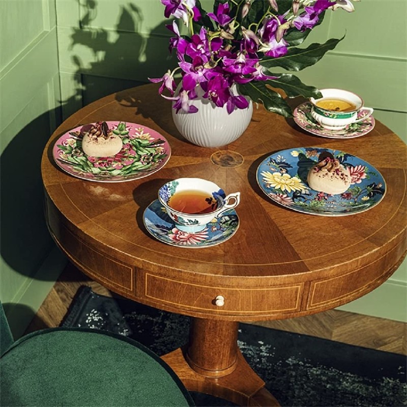 Wedgwood Wonderlast 1057268 Water Lily Tea Cup & Saucer, 6.8