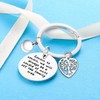 Funny Cousin Gifts Keyring Inspirational Key Ring Gift for Cousin