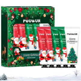 Handcreme Weihnachten, Mini Handcreme Set, 5 Stück Handpflegecreme, Ideal Für Trockene Hände, Set In Elegantem Geschenkkarton