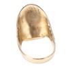 Brass Archery Thumb Ring Portable Finger Protector with Anti Lost