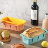 DAJLFA Silicone Bread Loaf Pan, 3 PCS Silicone Loaf Pans