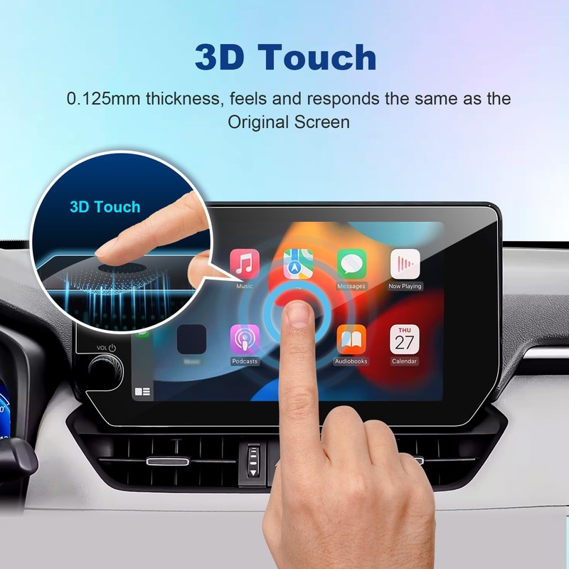 Coleya (2Pack) 2023 2024 2025 RAV4/RAV4 Hybrid Screen Protector for