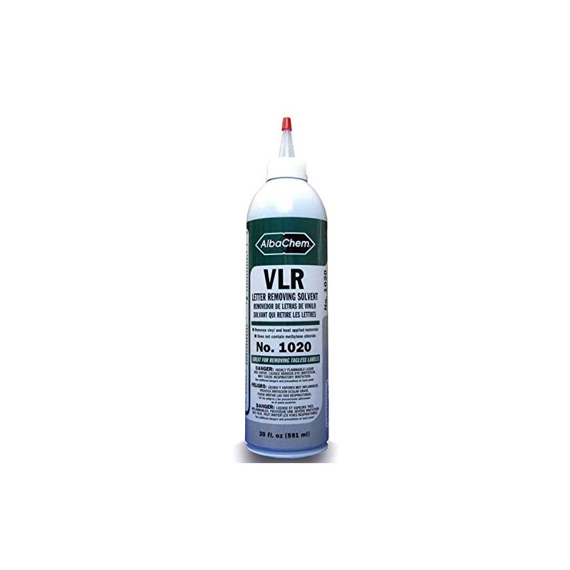 VLR 1020 TT-Shirt Vinyl Remover - 20oz Bottle