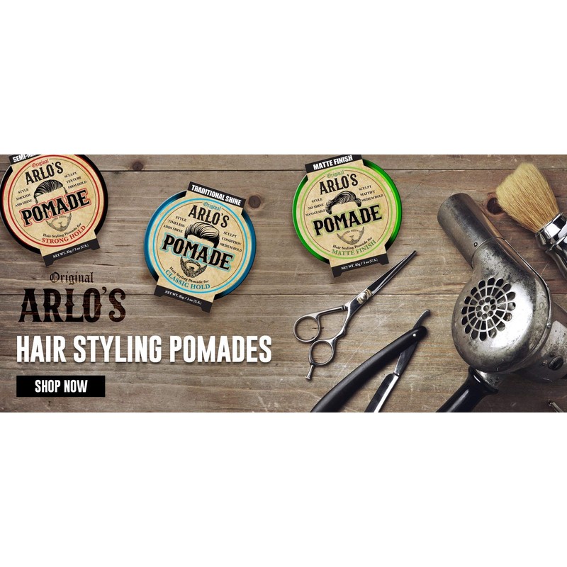 Arlo's Pomade - Strong 3 ounce