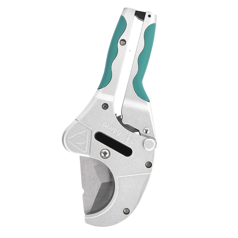 W0203 2-1/2in 64mm Pipe Tube Cutter Ratchet Hose Cutting Scissors