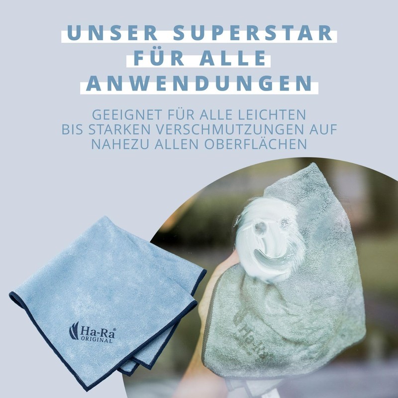 Ha-Ra Star Cloth Mini Blue Set of 2 (Colour May