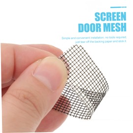 Operitacx Door Curtain Fly Screen 25pcs Temporary Blinds Patch Window Mesh Screen for Home