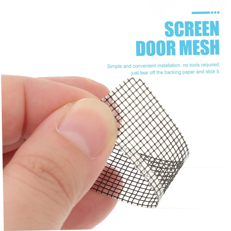 Operitacx Door Curtain Fly Screen 25pcs Temporary Blinds Patch Window