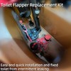 Toilet Flapper Replacement Kit 7381657-200.0070A for American Standard Vormax Toilets