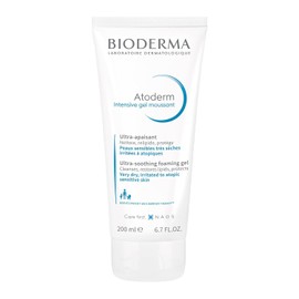 BIODERMA, Atoderm, Intensive Gel Moussant, Gel Limpiador Suave, Skincare Piel Muy Seca con Tendencia Atópica, 200ML
