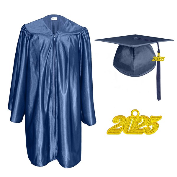 Herrenbek Preschool and Kindergarten Graduation Cap and Gown with 2025