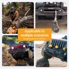 Winch Hook 3/8'' Max 35,000 Lbs, Forged Steel Winch Hook