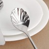 BESTONZON Set of 4 Creative Stainless Steel Shell Shape Dessert