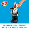 3M Scotch-Brite Dobie All Purpose Pads, 3Count (Pack of 4)