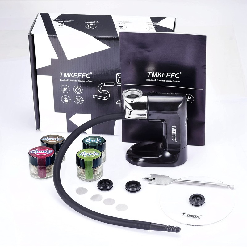 TMKEFFC Smoking Gun Portable Smoker Infuser DIY Tools Set,Handheld Indoor