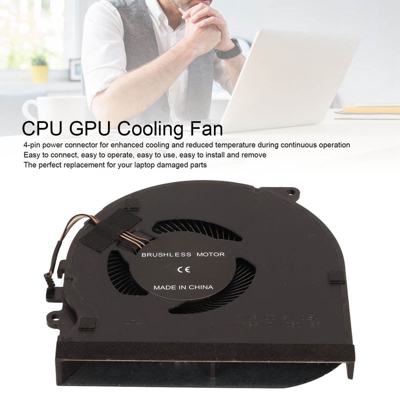 CPU Cooling Fan 4 Pin Power Connector CPU GPU Fan
