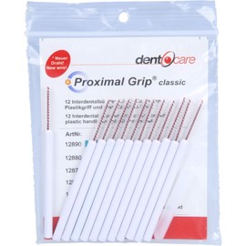 Proximal Grip Classic Interdental Brushes 0.75 mm Pack of 12 White