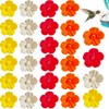 28 PCS Hummingbird Feeder Parts Hummingbird Feeders Replacement Flowers for