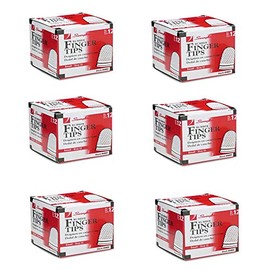 Swingline Small Rubber Finger Tips, Size 11, 12-Pack, (S7054031C), 6 Pack