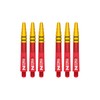 RED DRAGON Nitrotech Intermediate Red and Gold Dart Stems -
