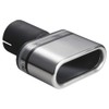 Ulter Sport Exhaust finisher - Oval 110x45mm - Length 80mm
