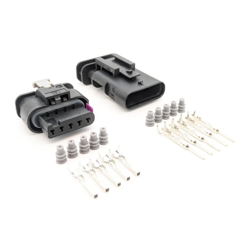 5 Pin Connector Plug Set for Mass Air Flow Meter