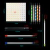 ATOMUS 100pcs Transparent Nail Display Nail Tips Nail Art Tips