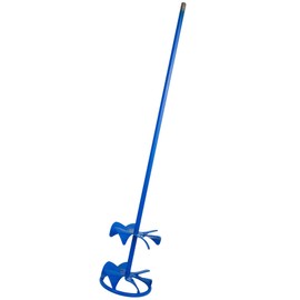 Toolty Double Mixing Paddle Stirer Agitator for Liquid Materials and Resins 90mm Powder Coated Steel DIY TLTY-1780