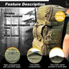 3 In 1 Tactical 30L Military Backpack Travel Duffle Bag