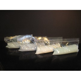 Reflective Glass Beads - Variety Sample Pack - 4-4 Ounce Bags