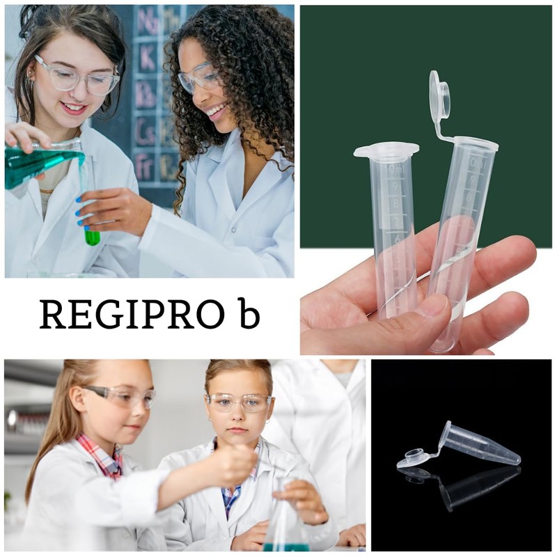 Regipro b Micro Tube, Graduated, Trace Centrifugal Tube, Clear, Set