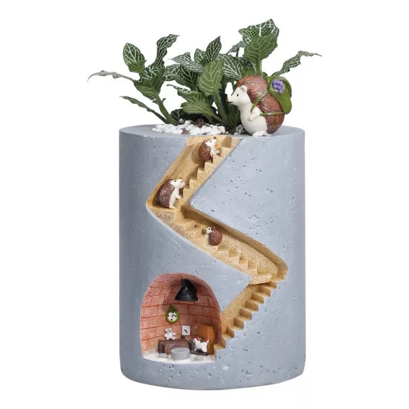 Generic Plantas Macetas Regalo Creativo Maceta Suculenta Escritorio