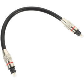 Operitacx Optical Audio Cable Male to Male High Definition Optic Cord for Game Consoles Tvs Soundbars Reliable Signal Transmission with Protective Cover