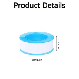 4 Pcs Plumbers Tape, Ptfe Tape, Waterproof Thread Tape, Stop Leaks Water Thread Seal Tape, Plumbing Tape for Leak Water, Air Head, Plumbers, Plumbing, Thread Pipe Plumbers Thread Tape