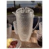 Diamond Cut 2.5 Quarts Unbreakable BPA Free Plastic Water Pitcher