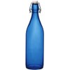 Bormioli Rocco Giara Sky Blue Glass Bottle With Stopper 33