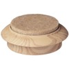 Shepherd Hardware 9363 1-3/4-Inch FeltGard Furniture Cups, 4-Pack