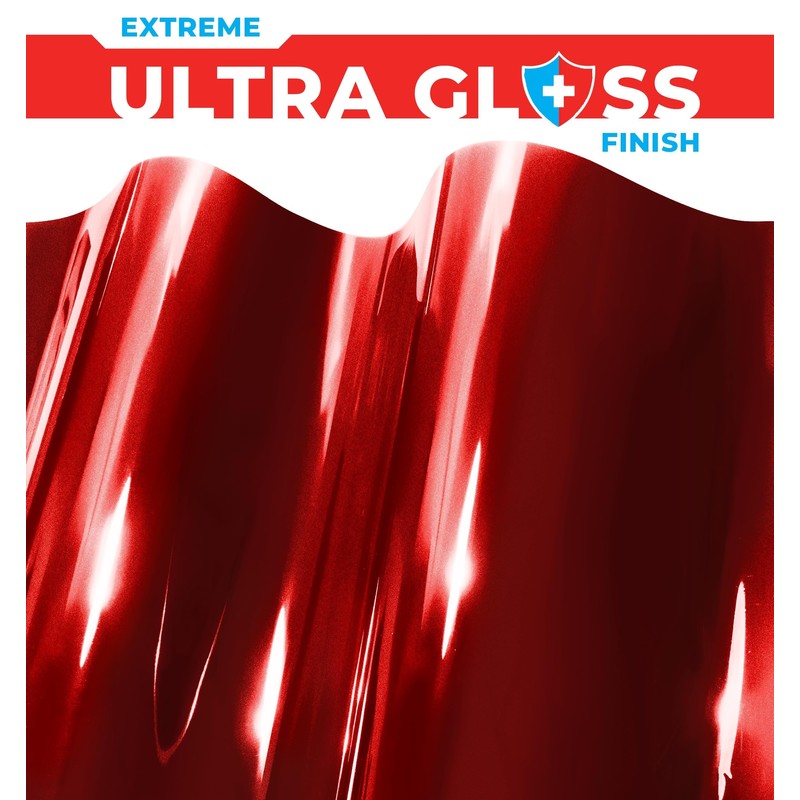 ColorFusion PPF by VViViD, Gloss Sinister Red Dry Apply PPF