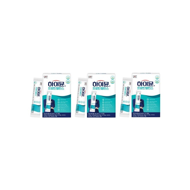 Ildong Foodis 일동후디스 하이뮨 프로틴 밸런스 스틱 19g 10스틱x12박스 IlDong