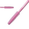 50Pcs Varita de Máscara de Silicona, Cepillos Desechables para Pestañas,