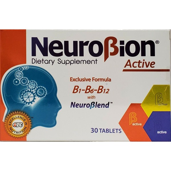 Neurobion Nuerobion Dietary Supplement Exclusive Formula 30 Tablets