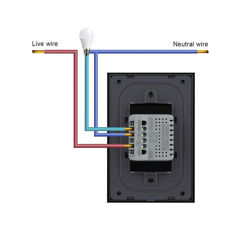 LIVOLO WiFi Touch Wall Switch for Smart Home, Compatible with