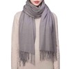 RIIQIICHY Scarf, Women's Scarf, Large Scarf, Weddings, Cashmere Touch, Solid,