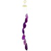 SUNYIK Handmade Natural Agate Slice Wind Chime for Garden Home