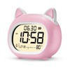 Kids Alarm Clock with Night Light for Kids, Small Digital
