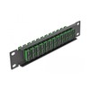 Delock 10 Inch Fibre Optic Patch Panel 12 Port SC