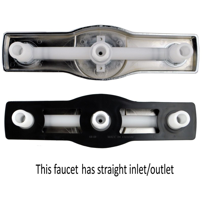 RV Mobile Home Bath Tub and Shower Faucet with 8-in.