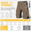 Ally Mens Mountain Bike Shorts 4D Padded Lightweight Quick Dry